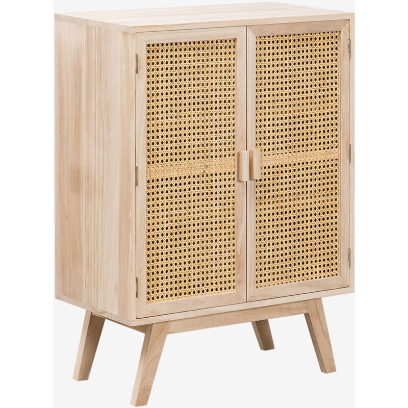 

Aparador en Madera con 2 Puertas en Madera Ralik Design Madera Natural - Sklum