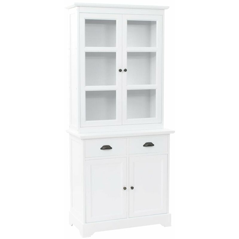 

Aparador gales con 4 puertas MDF y madera de pino 80x40x180 cm