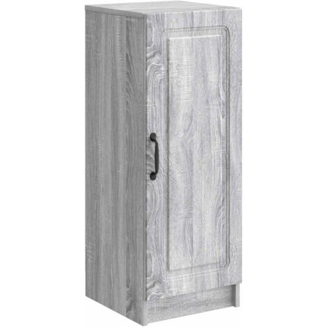 Aparador Gris 33 x 34,5 x 87 cm Madera de Ingeniería