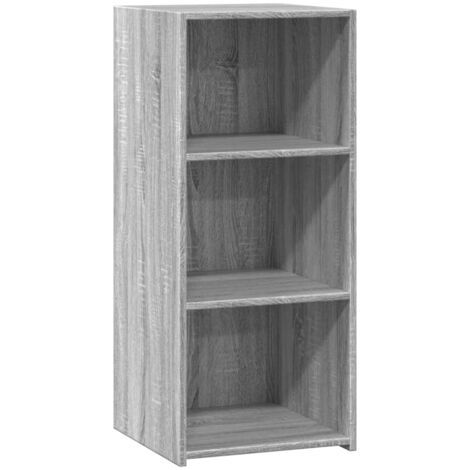 Aparador madera de ingeniería gris Sonoma 40x41x93 cm vidaXL