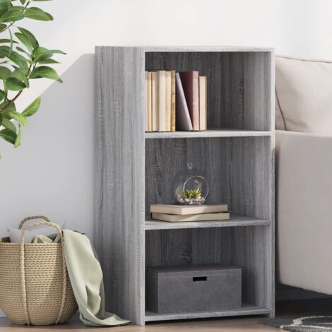 Aparador madera de ingeniería gris Sonoma 50x41x93 cm vidaXL