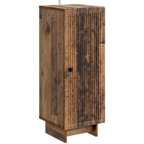 Aparador Madera envejecida 33 x 34,5 x 90 cm