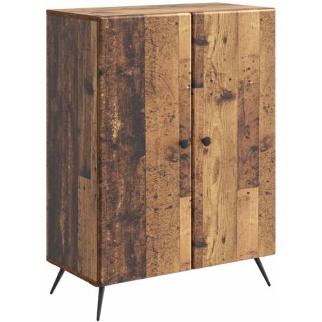 Aparador Madera envejecida 66 x 34,5 x 90 cm
