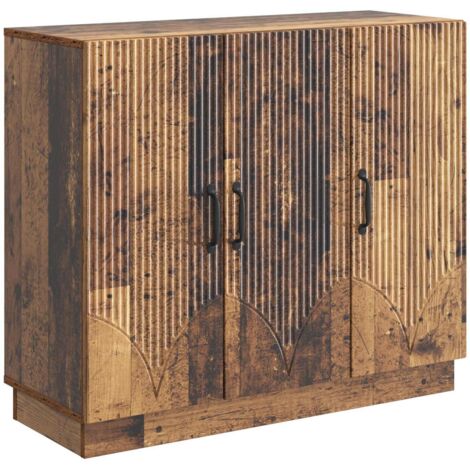 Aparador Madera envejecida 89 x 34,5 x 77 cm