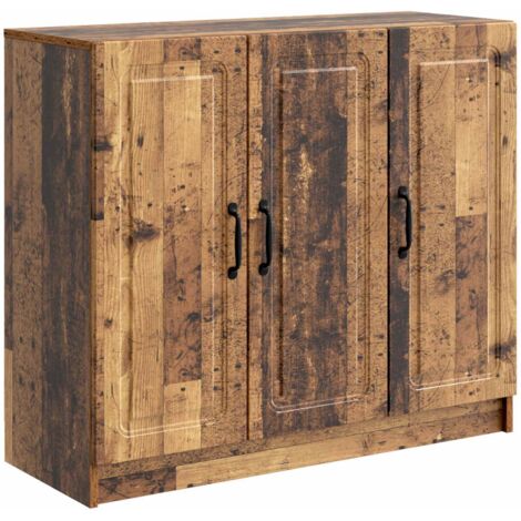Aparador Madera envejecida 89 x 34,5 x 77 cm