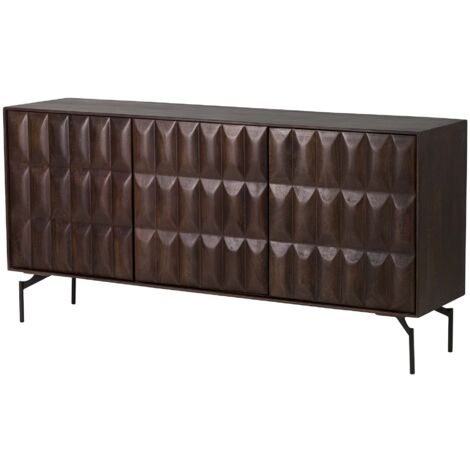 Aparador Madera Mango Marron Velora 160X40X78 Cm