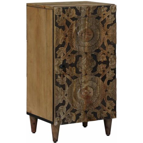 Aparador Marrón 40 x 33,5 x 75 cm Madera de mango maciza