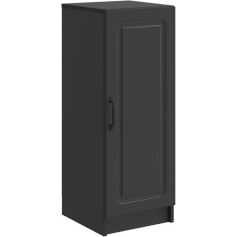 Aparador Negro 33 x 34,5 x 87 cm Madera de Ingeniería