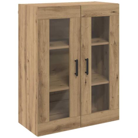 Aparador Roble artesanal 69,5 x 34 x 90 cm Madera de ingeniería vidaXL