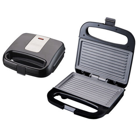 Aparato croque monsieur ardes compacto negro 22 5 cm 750 vatios