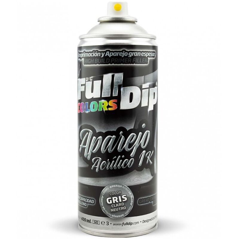 

APAREJO 1K GRIS SPRAY 400 ML - Full Dip