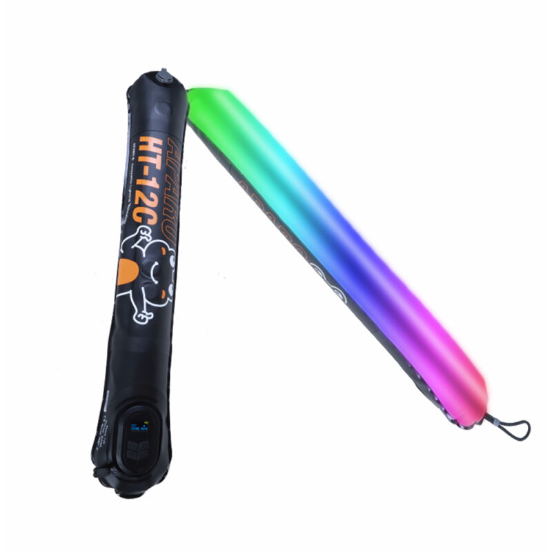Lifcausal - aparo H-12C Baguette Lumineuse Vidéo Gonflable rgb 12W Colonne Lumineuse led Portative 2500K-6500K Dimmable 20 Effets d'Éclairage de