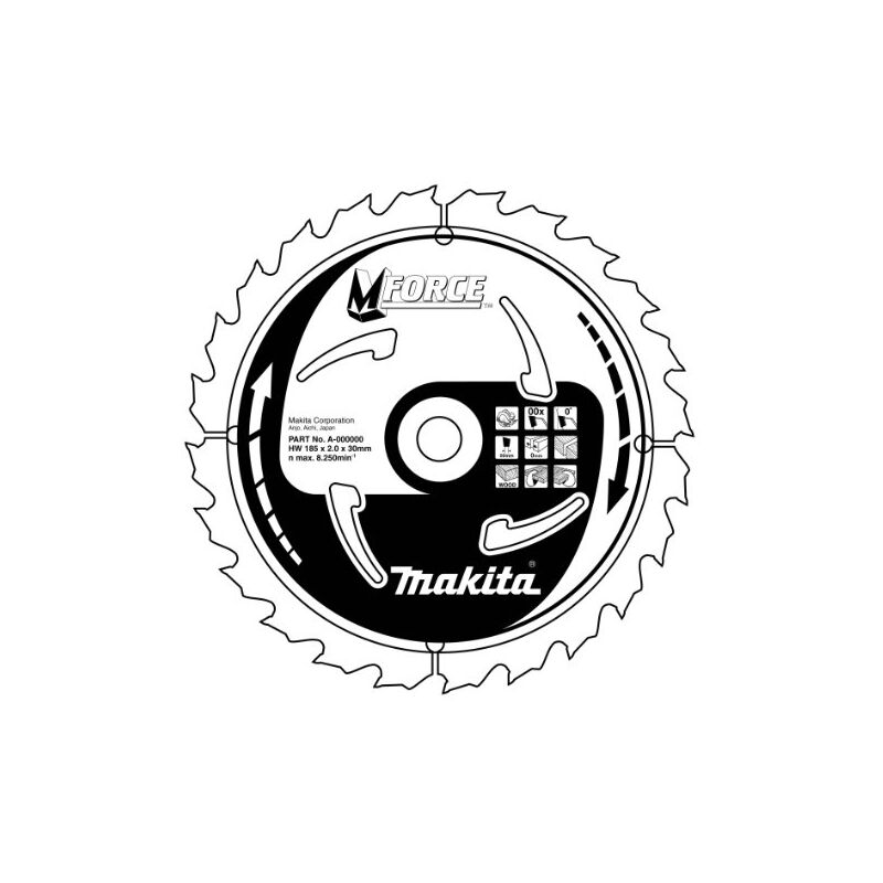 

Makita - APAROLI B-32041 - CUCHILLA DE SIERRA CIRCULAR