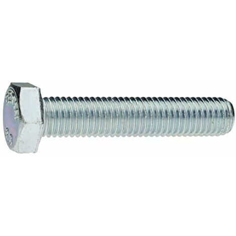 Aparoli SJA-67128-QB DIN 933 6 KT della vite a testa esagonale con filettatura, A2 24 X 65 VE: 10 pezzi qualità: Basic