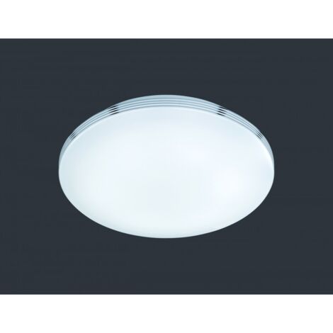 Apart White IP44 dimmbare LED-Deckenleuchte Ø41 cm Trio Lighting