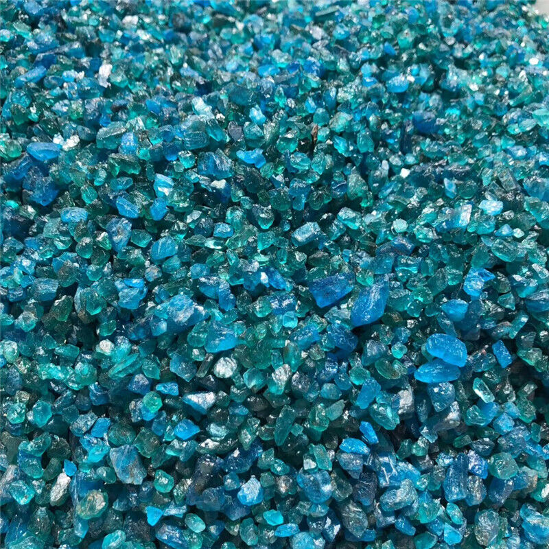Apatite blu di cristallo naturale 100g e campioni