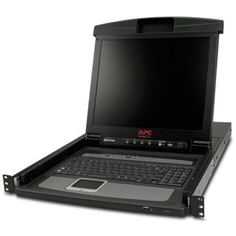 APC AP5808 console a rack 43,2 cm (17pollici) Nero