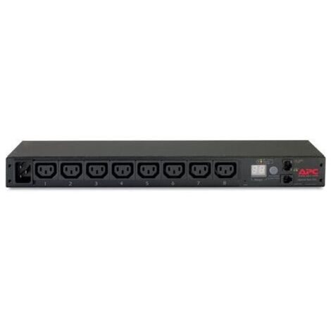 APC AP7821B Stromverteilereinheit (PDU) 8 AC-Ausgänge 0U/1U Schwarz