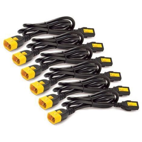 APC AP8702S-WW Stromkabel Schwarz 0,61 m C14-Koppler C13-Koppler