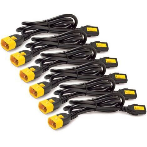 APC AP8706S-WW cable de transmisión Negro 1,83 m C13 acoplador C14 acoplador