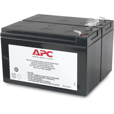 APC APCRBC113 - Sealed Lead Acid (VRLA) - Noir - 5 année(s) - 6,8 kg - 133 mm - 152 mm (APCRBC113)