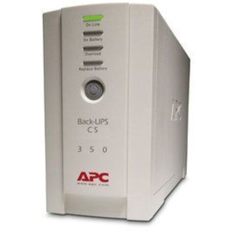 APC Back-UPS CS beige 0,35 kVA 210 W 4 AC-Steckdosen