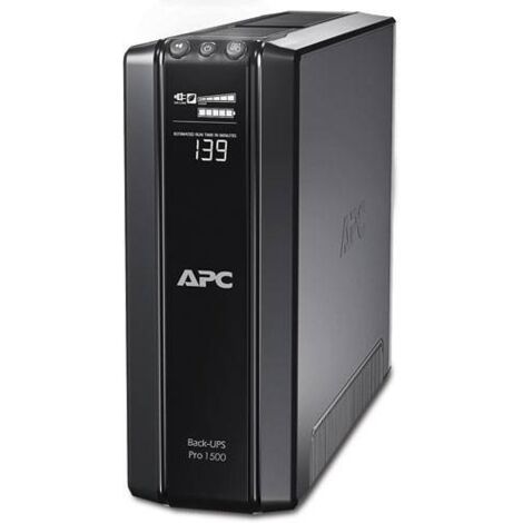 APC Back-UPS Pro alimentation d'énergie non interruptible Interactivité de ligne 1,5 kVA 865 W 10 sortie(s) CA