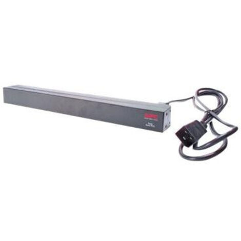 APC Basic Rack PDU unité de distribution d'énergie 12 sortie(s) CA 0U/1U Noir
