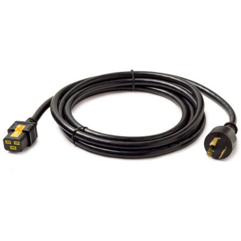 APC Cavo di Alimentazione AP8753 3m Nero C19 a NEMA L6-20P per PDU/Server