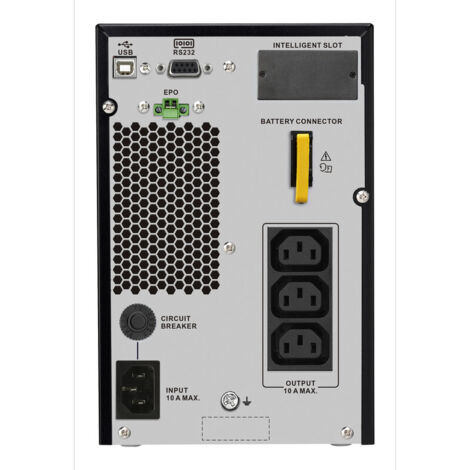 APC Easy UPS On-Line SRV alimentation d'énergie non interruptible Double-conversion (en ligne) 3 kVA 2700 W 7 sortie(s) CA
