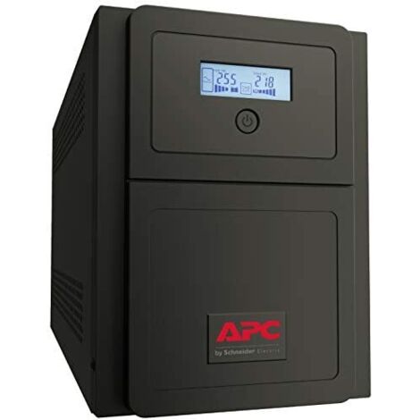 APC Easy UPS SMV-System de unterbrechungsfreie Stromversorgung (USV) Line interactive 1 kVA 700 W 6 AC-Ausgänge