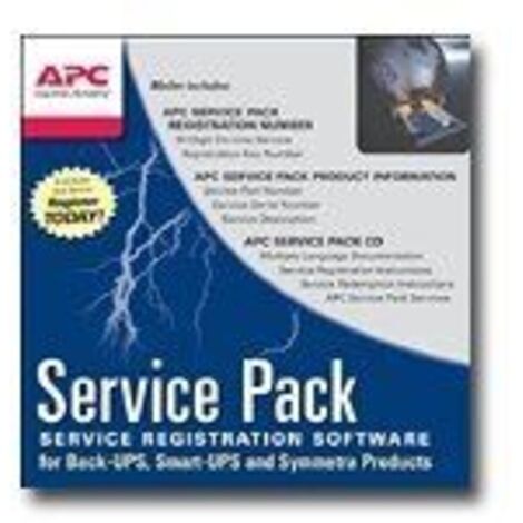 APC Extended Warranty Service Pack - soporte tecnico - 3 anos