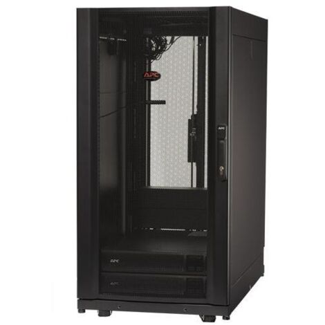 APC MDC24SX3KVAI Armadio di Distribuzione 24U Rack Indipendenti 3000 VA Nero