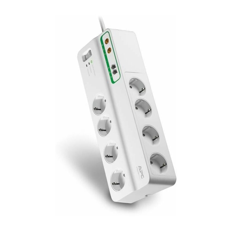 

APC - PMF83VT-FR limitador de tensión 8 salidas AC 230 V Blanco 3 m