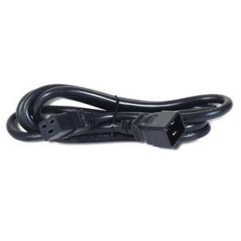 APC PWR Cord C19 - C20, 4.5 m Nero 4,57 m Accoppiatore C19 Accoppiatore C20