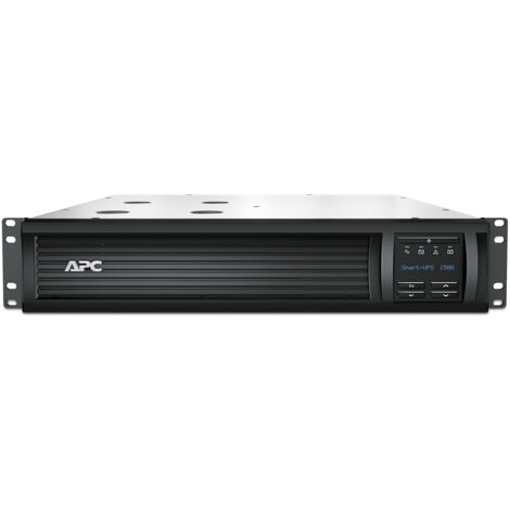 APC SMT1500RMI2U Onduleur Smart-UPS APC 1 500 VA, écran LCD, montage en rack 2U, 230 V