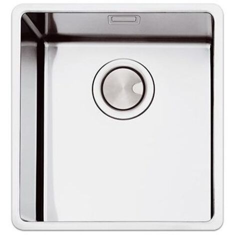 Apell FEM34UBC Serie Ferrara Plus Lavello da Incasso Sottotopiano Vasca Raggio 15mm Acciaio Spazzolato