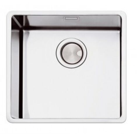 Apell FEM50UBC  Serie Ferrara Plus Lavello da Incasso Sottotopiano Vasca Raggio 15mm Acciaio Spazzolato