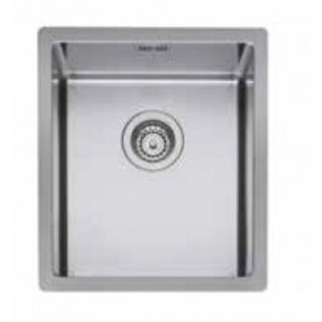 Apell LNR38FSFR Serie Radius R12 Lavello Acciaio Inox Spazzolato da Incasso 1 Vasca 38x40cm