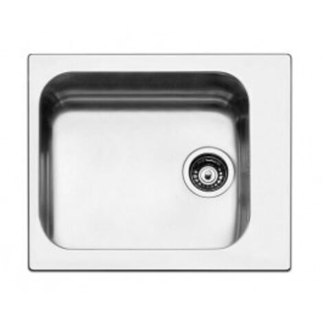 Apell RO58IBC serie Torino Lavello Inox satinato da Incasso 1 Vasca 55 x 48 cm