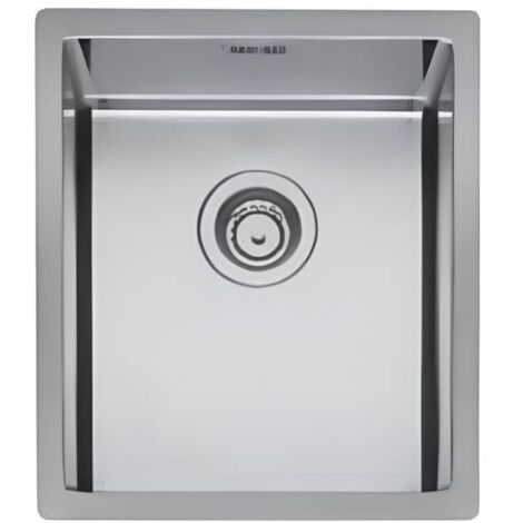 Apell SZ38FSFR Lavello Cucina 1 Vasca in Acciaio Incasso Larghezza 44 cm colore Acciaio