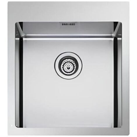 Apell SZ39FBC Lavello Cucina 1 Vasca in Acciaio Incasso Larghezza 40 cm colore Acciaio