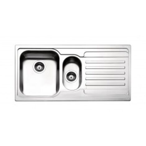 Apell VE1002IRBC Serie Venezia Lavello Acciaio inox satinato da incasso Gocciolatoio a destra 1 vasca e 1-2 100x50cm