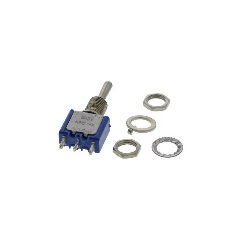 

Apem 5639A interruptor unipolar palanca 4A 30Vc.c. - ON-OFF-ON - SPDT