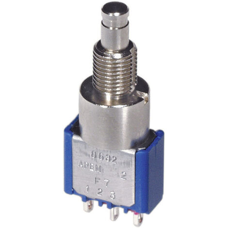 APEM 8646A 8646A Druckschalter 250 V/AC 3 A 2 x Ein/Ein rastend    1 St.