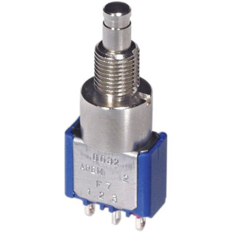 APEM 8646A Interrupteur à pression 250 V/AC 3 A 2 x On/On à accrochage 1 pc(s)