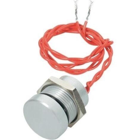APEM PBAR2AF6000 PBAR2AF6000 Interruttore piezoelettrico 24 V DC/AC 0.2 A 1x Off / (On) Momentaneo IP69K 1 pz.