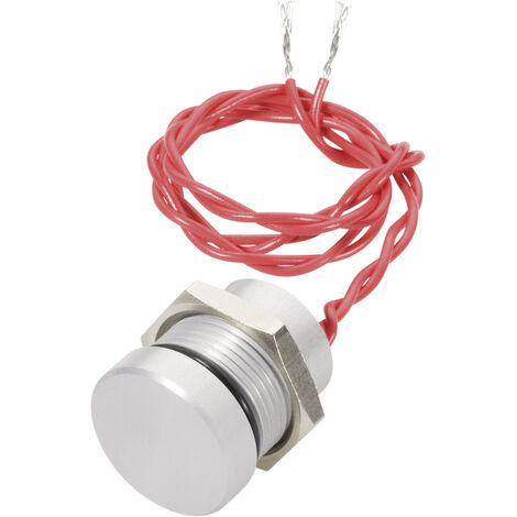 APEM PBAR2AF6000 PBAR2AF6000 Piezotaster 24 V DC/AC 0.2 A 1 x Aus/(Ein) tastend   IP69K 1 St.