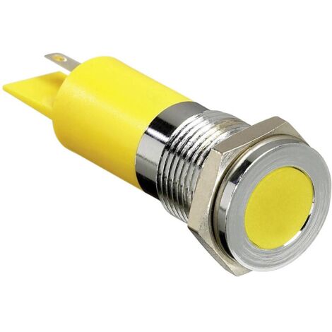 APEM Apem luce di segnalazione a led giallo 12 v/dc q16p1cxxy12e 