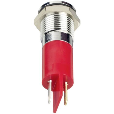 APEM Q14P1CXXR24E Voyant de signalisation LED rouge Proéminente 330 mcd Y111883
